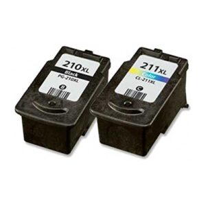 Cartucho Canon PG-210 XL y CL-211 XL (Remanofacturado)