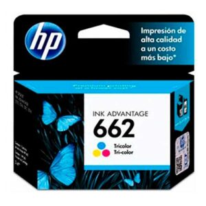Cartucho HP 662 tricolor (Original)